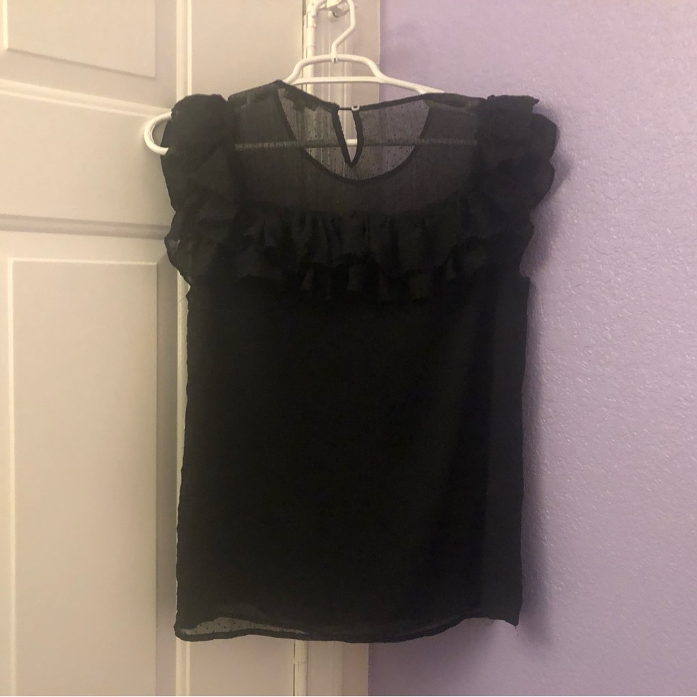 Shinestar Gold Black dress shirt